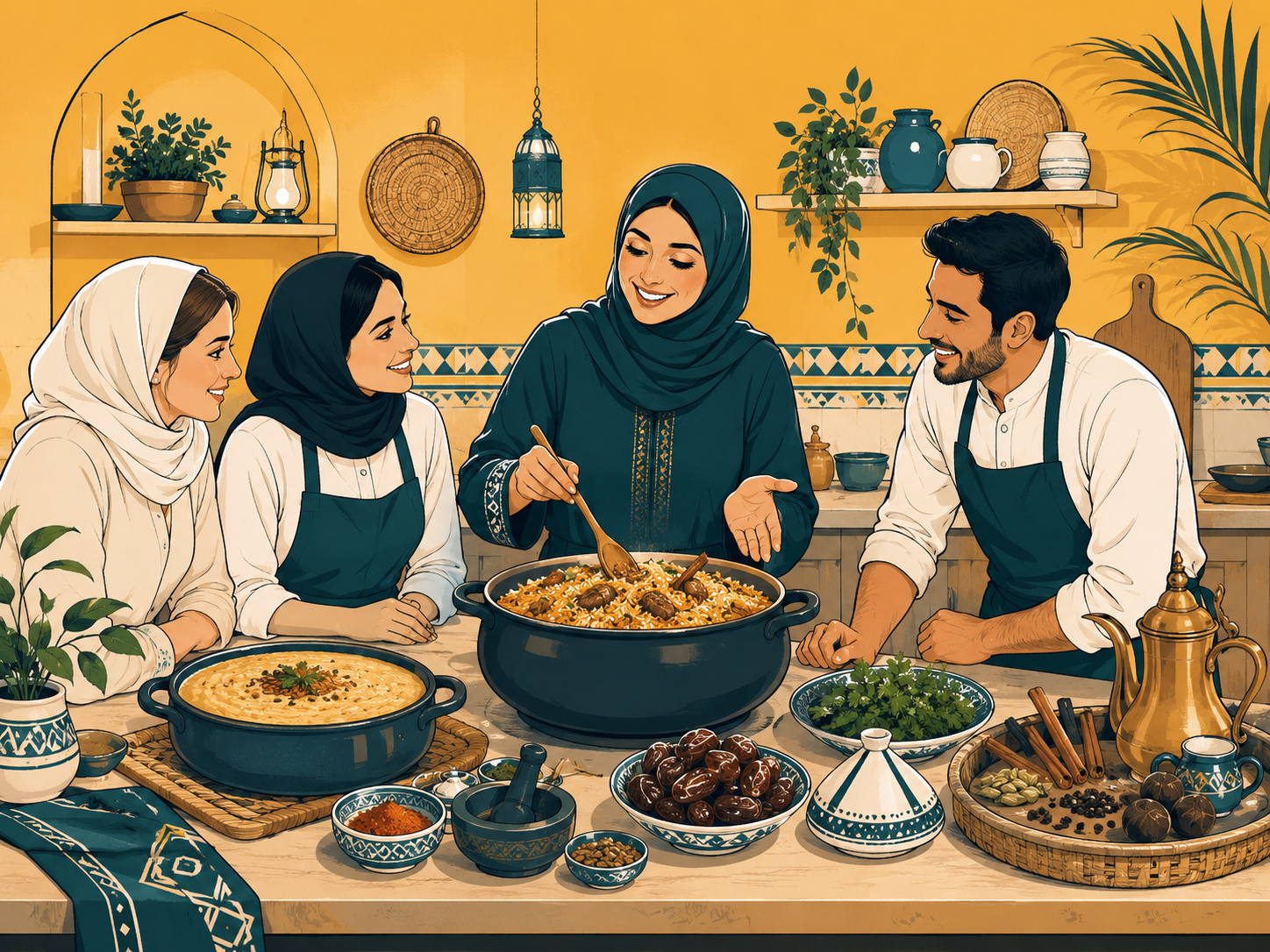 Traditional Saudi Cooking Class
