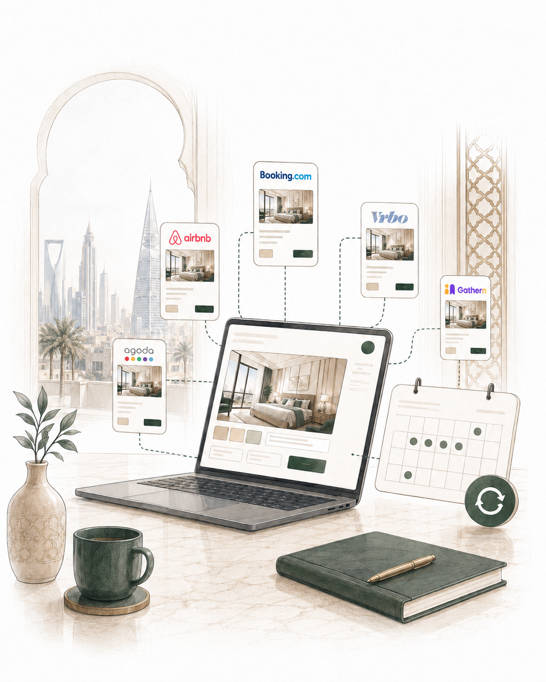 Launch across booking channels