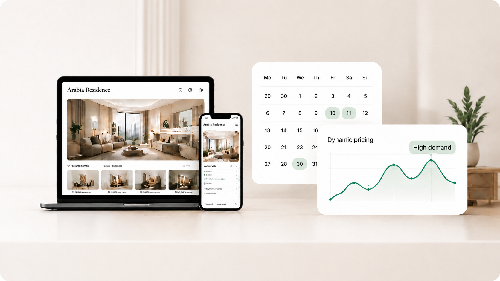 Revenue Engine — multi-channel listing and dynamic pricing