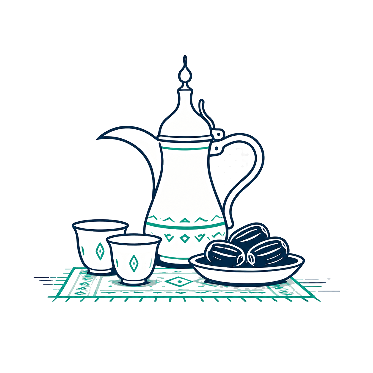 Arabia Residence — Saudi coffee and dates